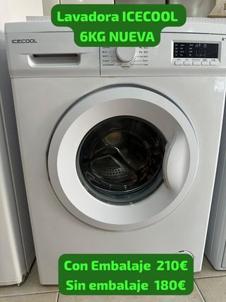Lavadora ICECOOL 6KG NUEVA