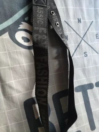 Cinturone per bambini nero e grigio