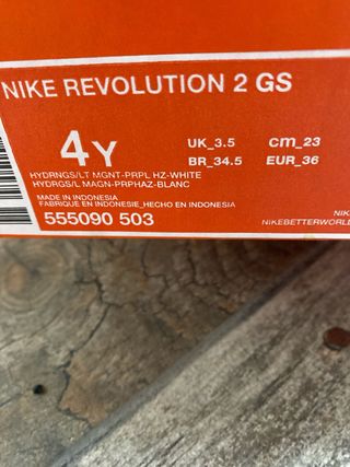 Nike Revolution 2 Deportivas Talla 36