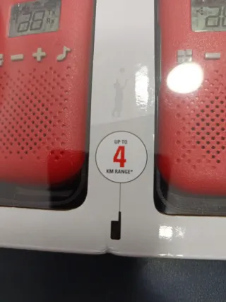 Walkie Talkie Motorola T42 Rojo
