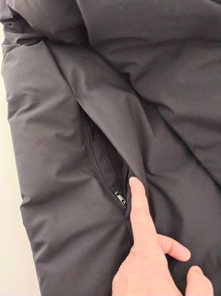 Abrigo Uniqlo Negro Talla M