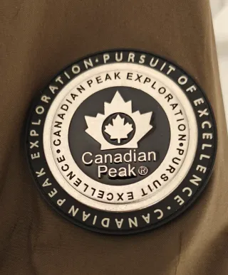 Chaqueta Canadian Peak Hombre Talla M Verde Oliva
