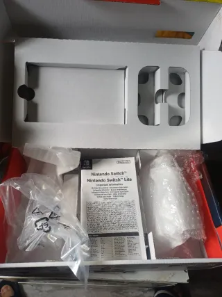 Caja  nintendo switch completa