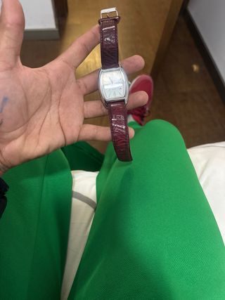 Reloj Cartier Lotus Marrón/Plata