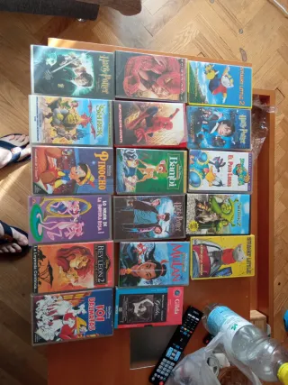 Lote Películas VHS Disney y más