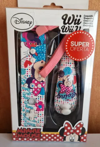 Nintendo Wii Mini Roja + Mando y varios