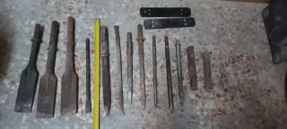 Herramientas para retroexcavadora y martillo neuma