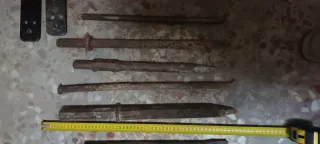 Herramientas para retroexcavadora y martillo neuma