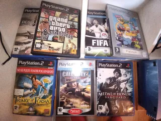 PlayStation 2 Fat Azul Edición Especial