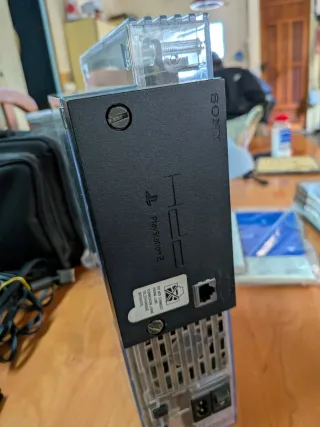 PlayStation 2 Transparente + Accesorios