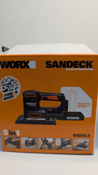 Lijadora WORX Sandeck 20V PowerShare 5 en 1
