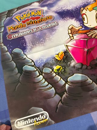 Póster Pokémon Mundo Misterioso Exploradores
