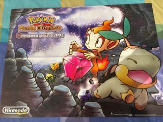 Póster Pokémon Mundo Misterioso Exploradores
