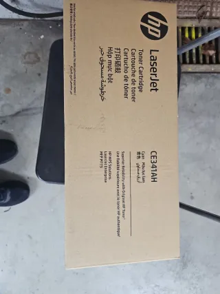 Tóner HP CE341AH Cyan