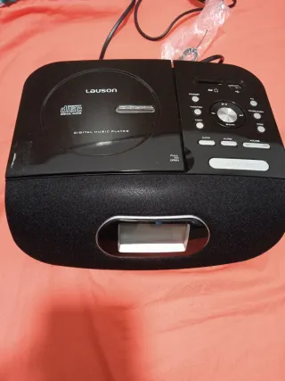 Radio CD Lauson Negra