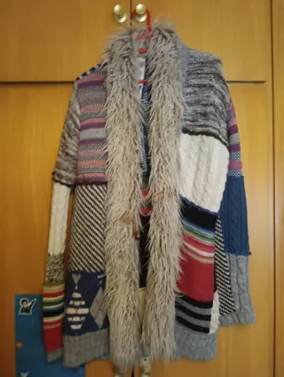 Chaqueta Desigual Patchwork Talla XL