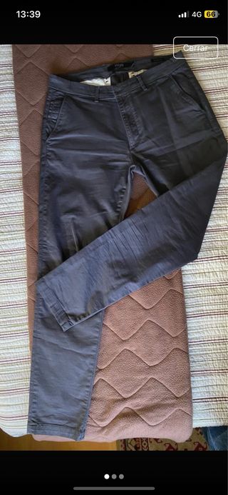 Pantalón Liu Jo Slim Fit Gris