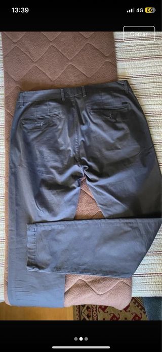 Pantalón Liu Jo Slim Fit Gris