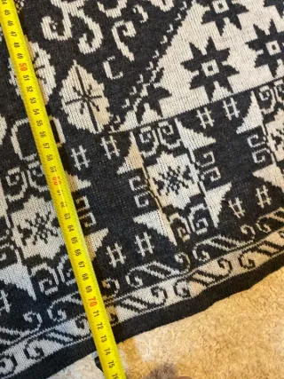 Jersey Vintage Negro Blanco Talla S