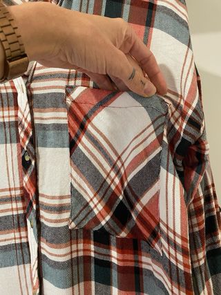 Camisa de cuadros Oversize Primark