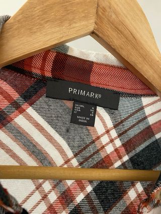 Camisa de cuadros Oversize Primark