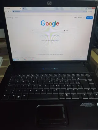 Ordenador portátil HP Negro.