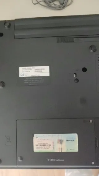 Ordenador portátil HP Negro.