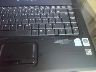 Ordenador portátil HP Negro.