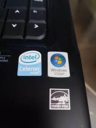 Ordenador portátil HP Negro.