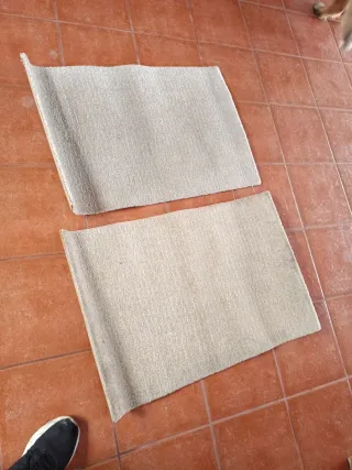 2 Alfombrillas Langsted Ikea Beige