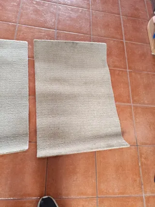 2 Alfombrillas Langsted Ikea Beige