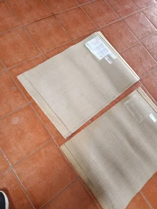 2 Alfombrillas Langsted Ikea Beige