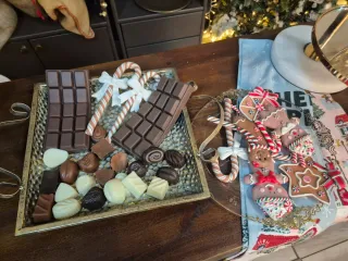 Un escenario Navidad Bomboneria vintage