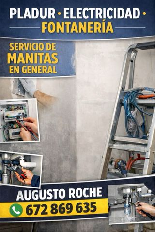 Servicio de manitas, disponible en toda Madrid