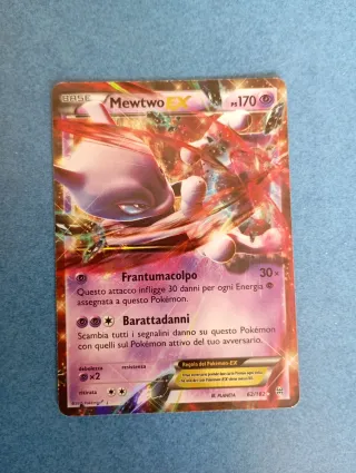 Mewtwo EX Breakthrough Carta Pokémon Italiana