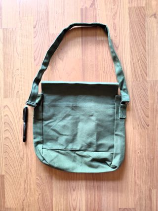 Bolso Lona Indiana Jones Verde