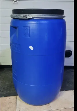 Bidón hermético 125L azul