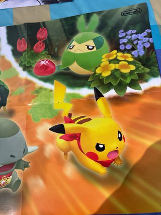 Póster Pokémon Mundo Misterioso Portales Infinito