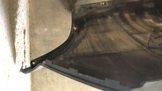 PARAGOLPES TRASERO RENAULT MEGANE 2 SEDAN NEGRO