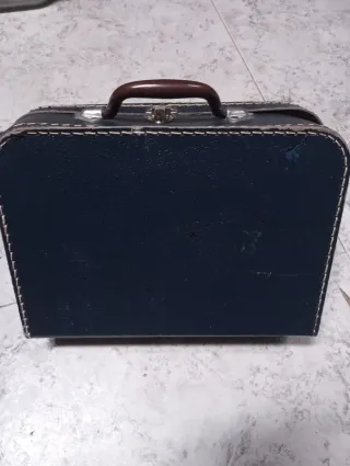 Maleta infantil vintage con dibujo