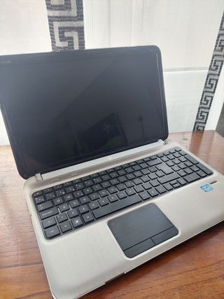 Portátil HP Core i7 Plata/Negro