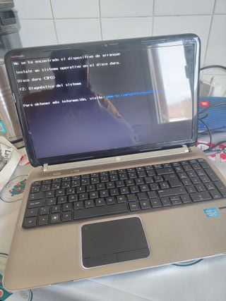 Portátil HP Core i7 Plata/Negro