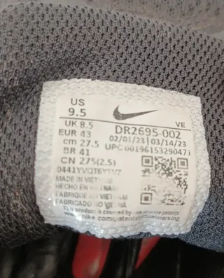 Zapatillas deportivas atletismo Nike 43