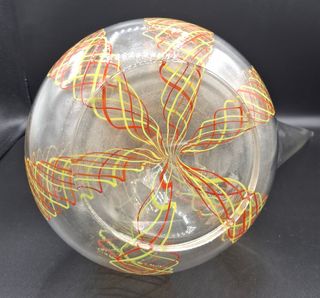 Gran Porrón Vidrio Soplado con Lacticinios