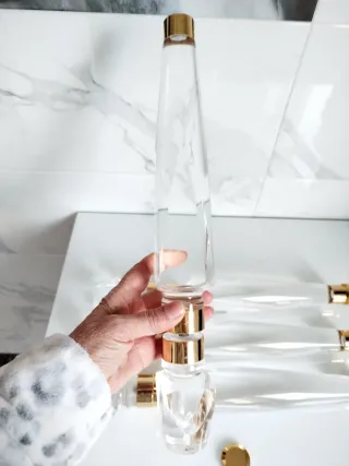 Patas de cristal para muebles