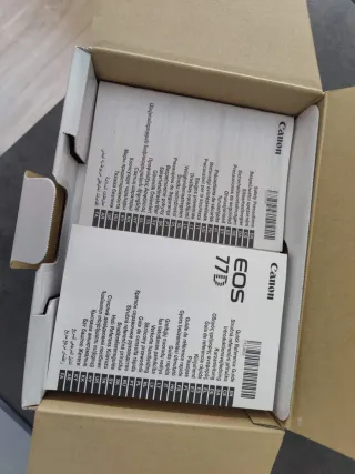 Cuerpo Cámara Reflex Canon EOS 77D