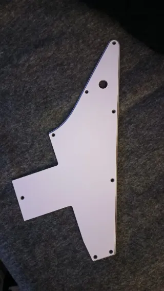 Golpeador Guitarra Explorer Blanco