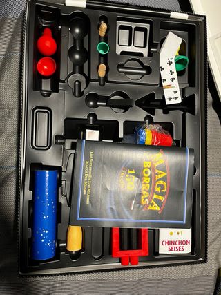 Caja Magia Borrás 150 Trucos (NO COMPLETO. PIEZAS)