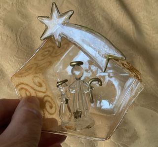 Belén Miniatura Arte en Vidrio