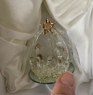 Belén Miniatura Arte en Vidrio